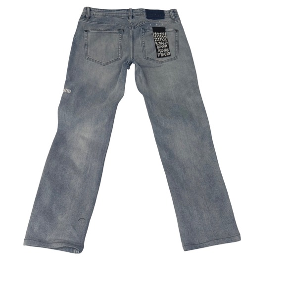 KSUBI Denim Jeans | "Royalty Heroism" Patch | Light Wash 31 - Picture 8 of 10